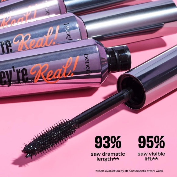 Benefit Cosmetics  They're Real! Lengthening Mascara - Black - Picture 5 of 8